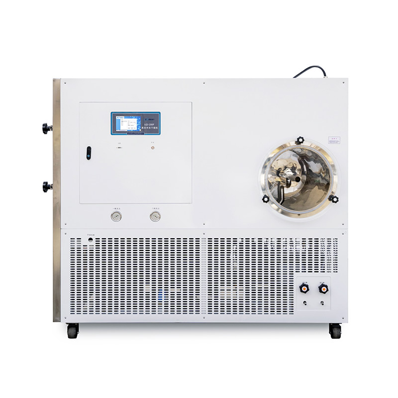 Laboratory freeze dryer configuration and tray setup